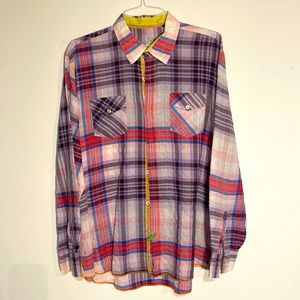 Men’s long sleeve Arnold Zimberg shirt size large